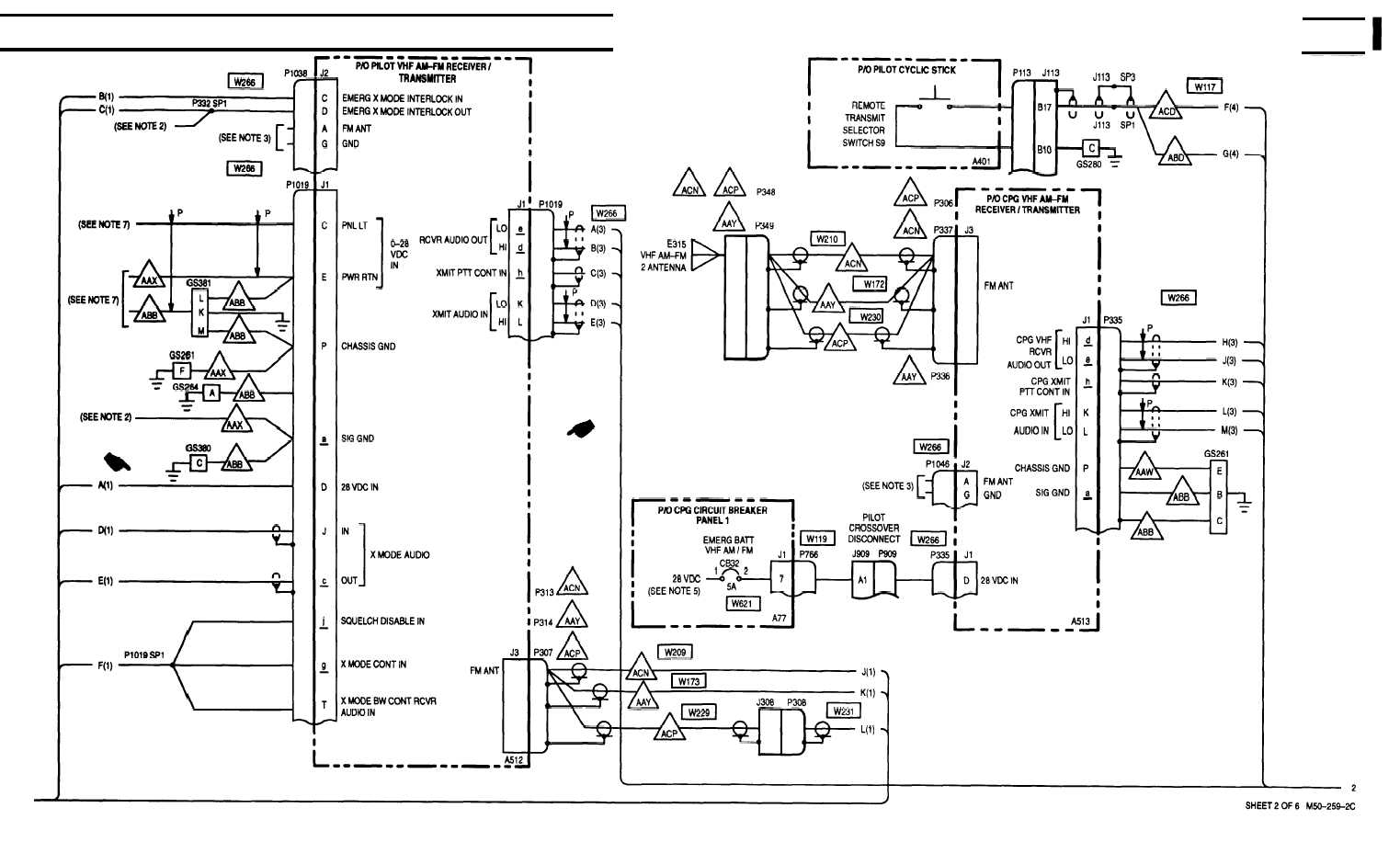 SHEET 2 OF 6 M50 -250 -2C