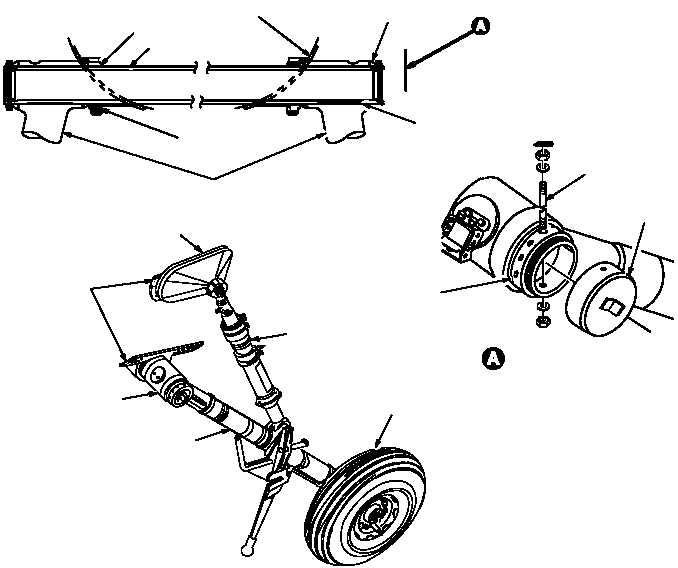 Figure 32. MLG and Cross Tube Assembly